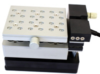 Heitzblock mit 5ml Reaktoren und Intertgas Abdeckplatte